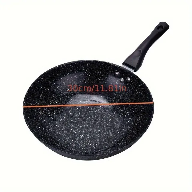 Non-stick cast iron pan - Ideal for gas and induction cookers, perfect for egg frying, pancakes and more - Resistible utensils of cast iron