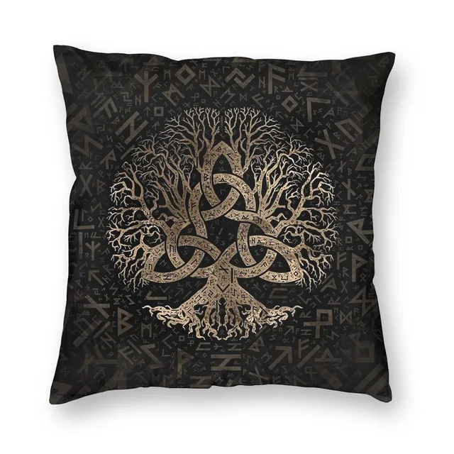 Stylish pillowcase with Vikings motif