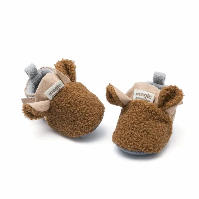 Baby warm slippers for newborns