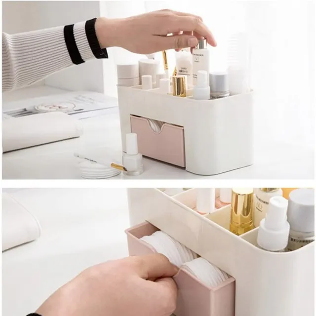 Bathroom cosmetics organiser