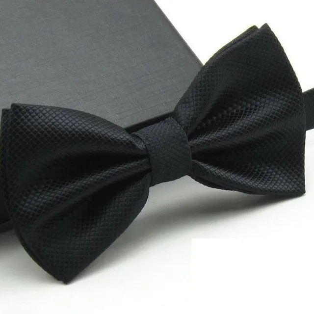 Bow tie UNISEX Plaid - 19 colours cerna