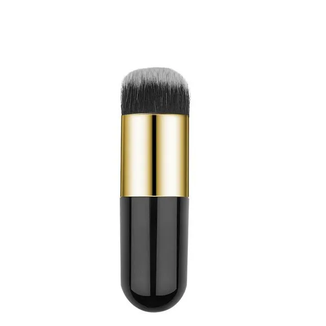 Luxurious wide brush for even make-up application - multiple colour variants Hrambert