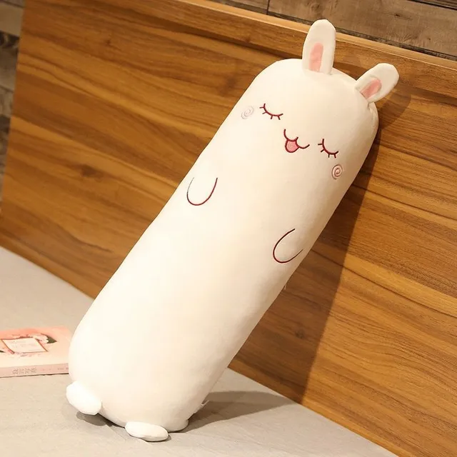 Cute plush sleeping pillow in the shape of an animal