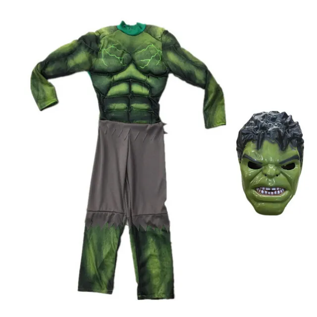 Cosplay Hulk kostým pre deti