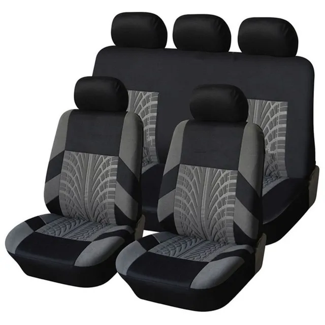 Universal car seats with tyre pattern