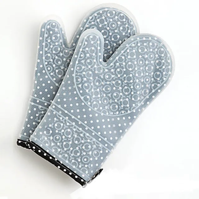 Heat-resistant non-slip kitchen gloves