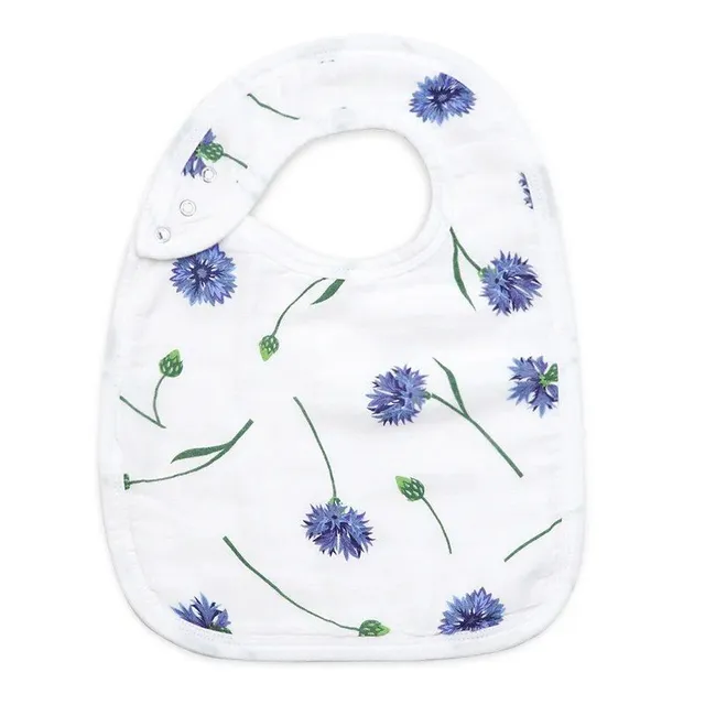 Baby bib made of bamboo cotton - soft bibs for newborns and toddlers