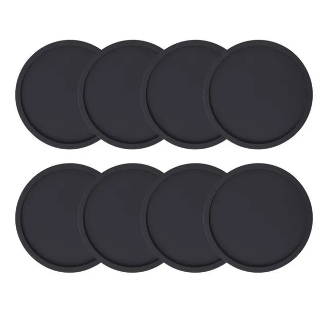 Silicone coasters 8 pcs