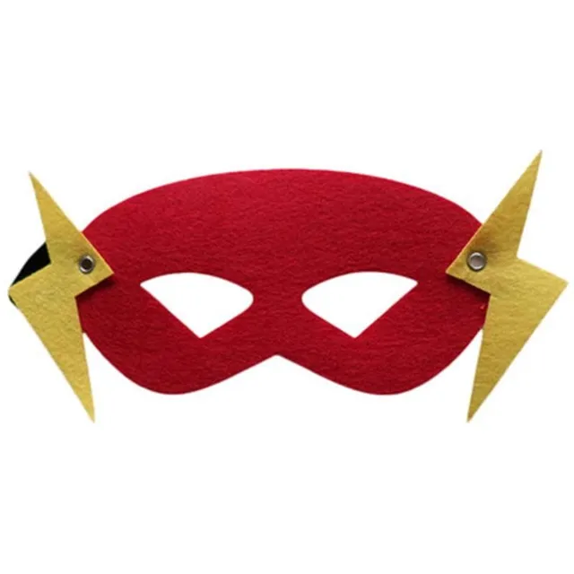 Maska karnawałowa dla dzieci z nadrukiem Batmana i innych