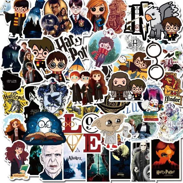 Set of 50 Harry Potter stickers