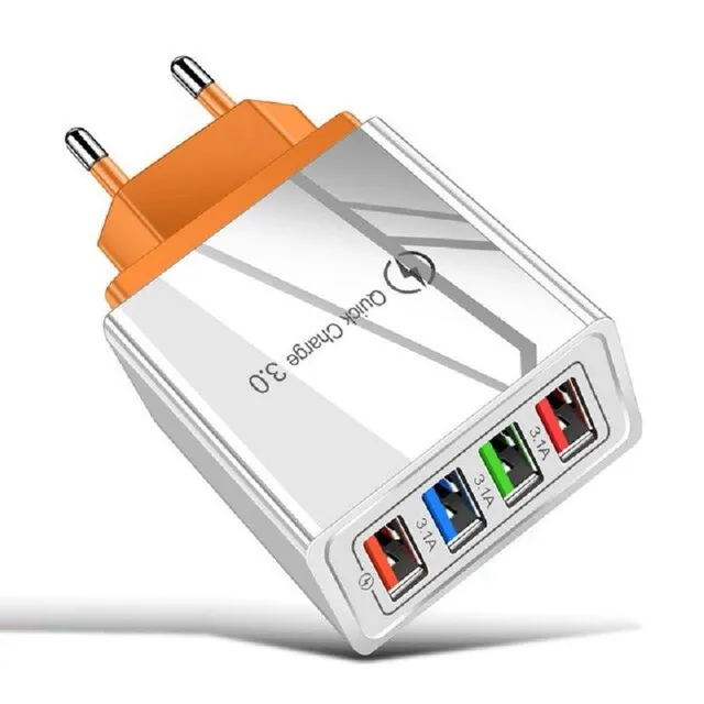 Fast charging adapter 4 USB ports