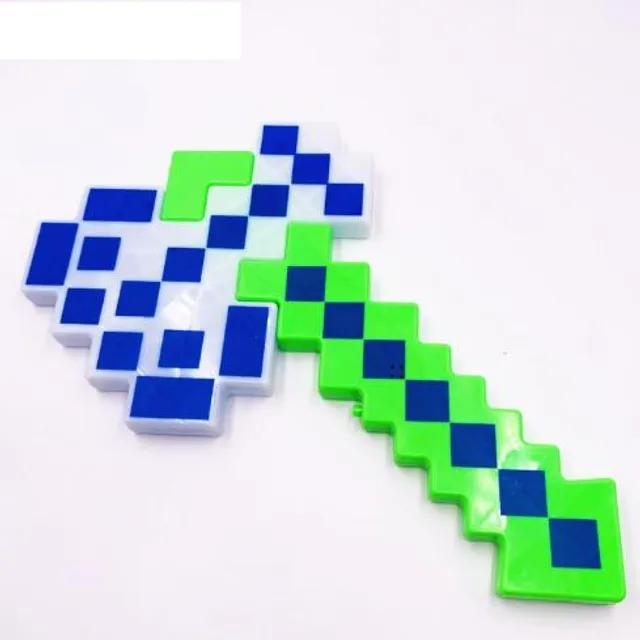 LED toys from the popular computer game Minecraft e