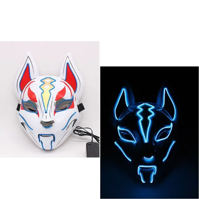 Glowing light mask