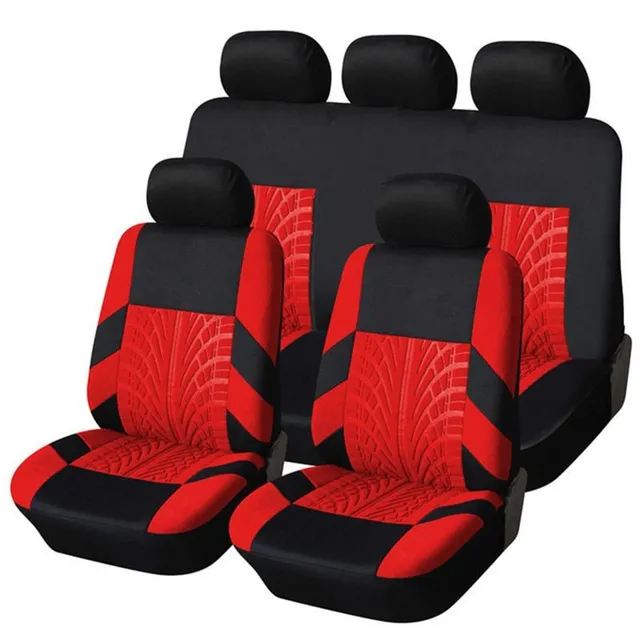 Universal car seat covers with tyre pattern