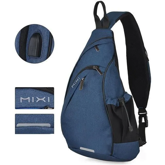 Backpack for men with one strap