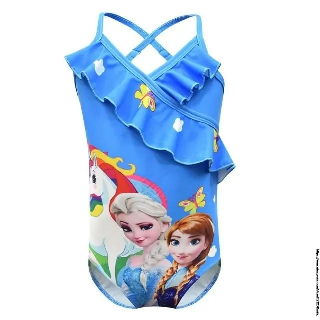 Swimsuit with skirt Frozen