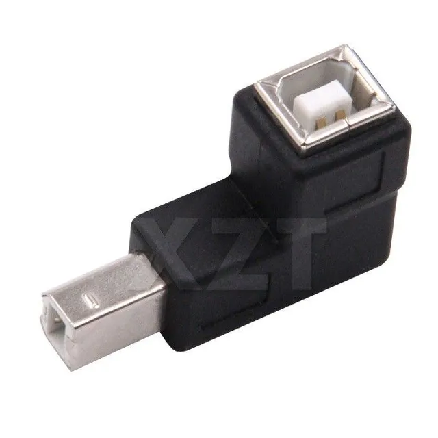 USB 2.0 Angle Adapter 90° - Male and female