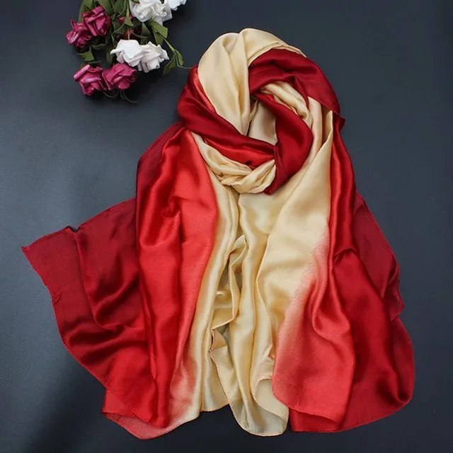 Silk XXL scarf