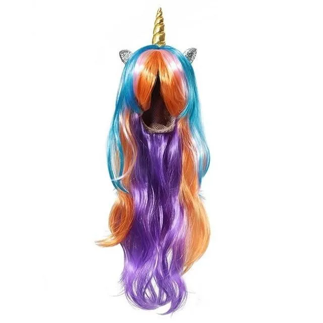 Paróka lányoknak unicorn-wig-b