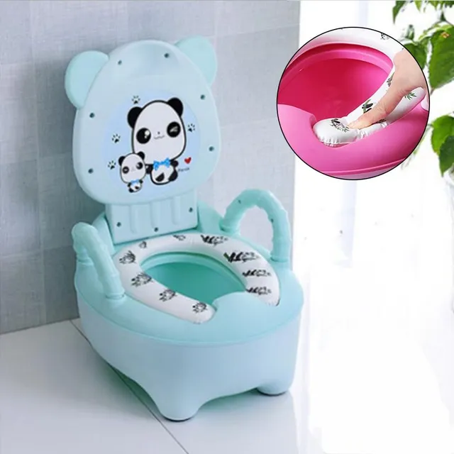 Portable baby potty