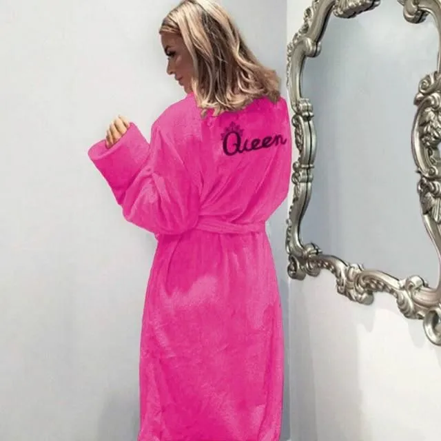 Casual women's dressing gown