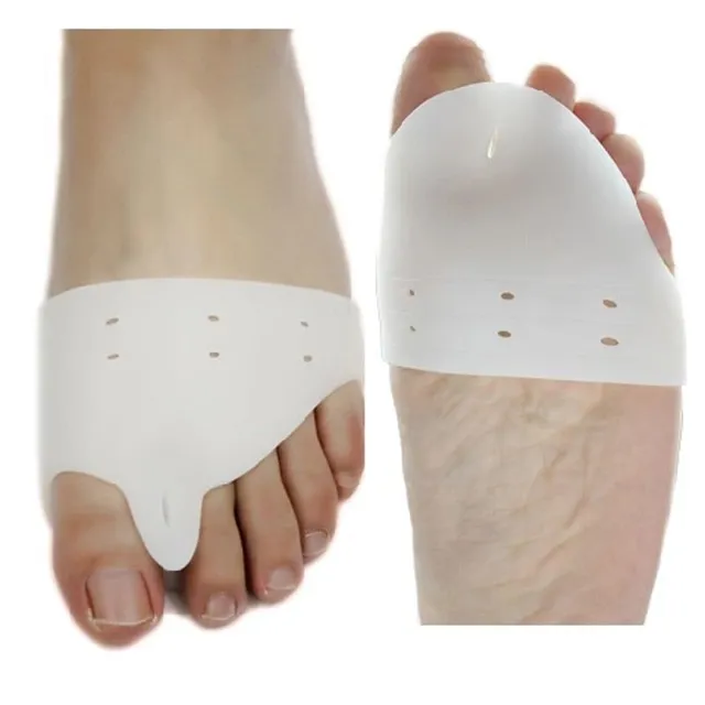 Toe Corrector Ortics Lábápolás Csontlábujj Javítás Puha Pedikűr Zokni Toe Kiegyenesítő Szilikonujj Szeparátor