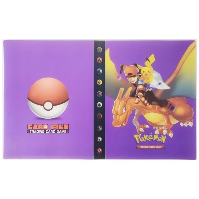 Album na sběratelské kartičky pokémon - Charizard