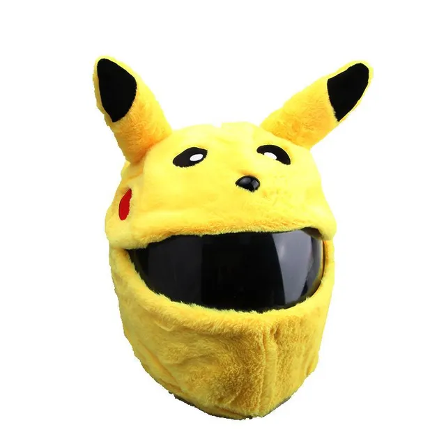 Bucket for helmet in the design of Pokemon Pikachu