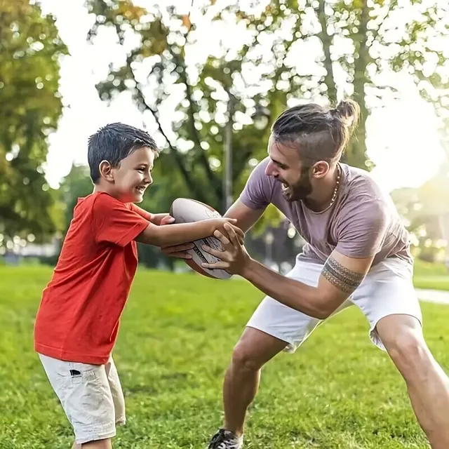Vygravírovaný futbal pre vnuka - tréning a zábava v záhrade