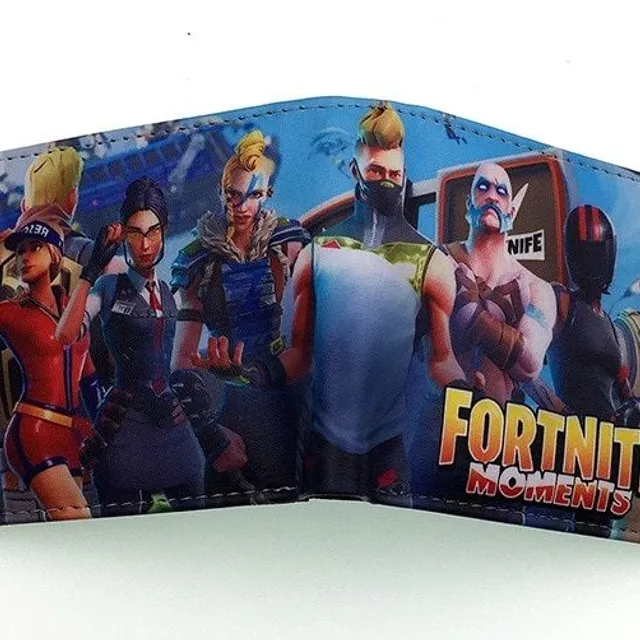 Stílusos pénztárca a motívum a népszerű játék Fortnite