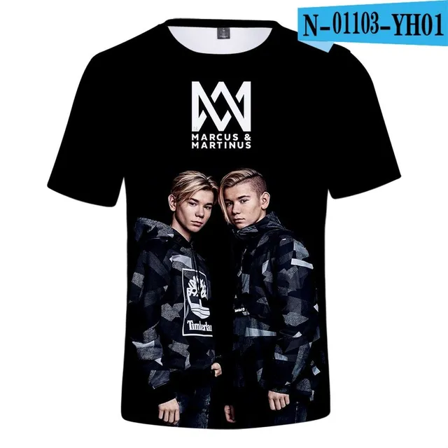 Modern 3D T-shirt for Marcus Martinus fans 005 M