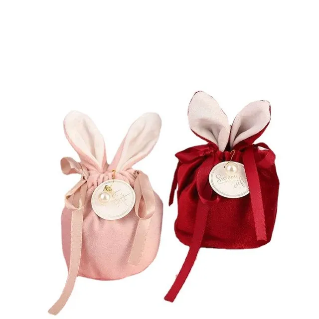 Easter cloth bags with soft ears