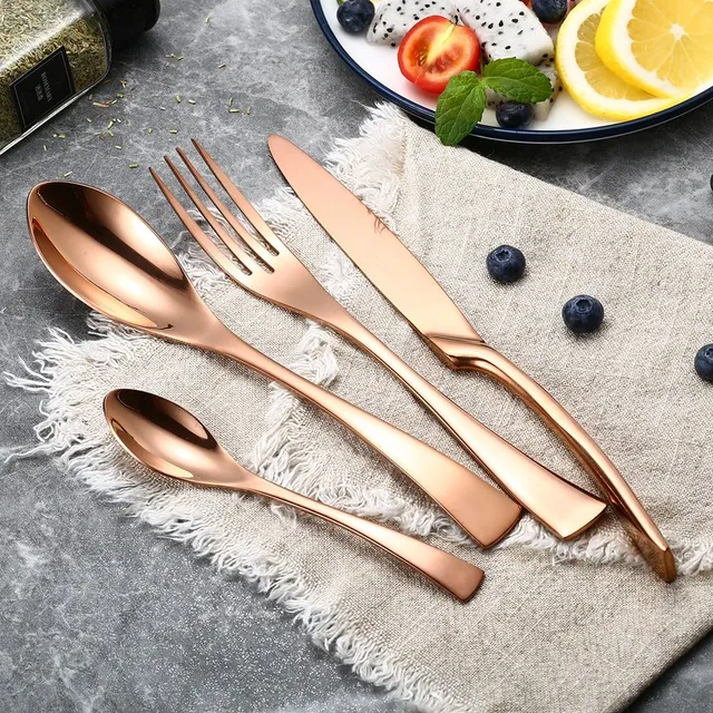 Luxury set of cutlery - 24 k