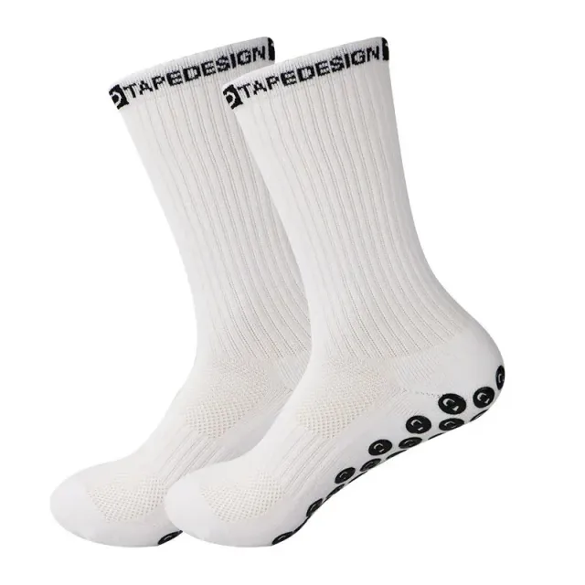 Unisex anti-slip socks for football, basketball and hockey