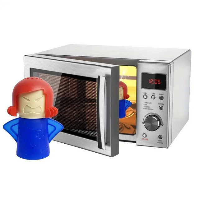 Vyčistiť svoju mikrovlnnú rúru bez námahy s Angry Kitchen Mama mikrovlnná čistička, pre reštaurácie / obchodné priestory