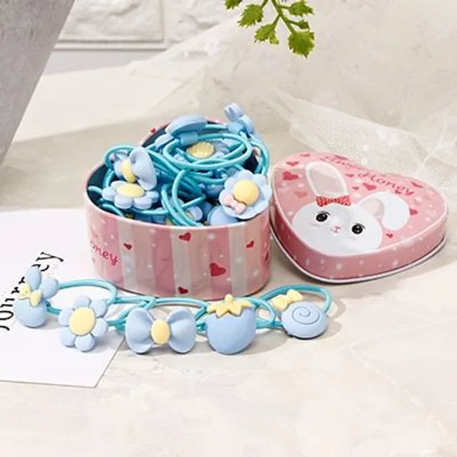 Set of hair bands for girls - 20 pieces