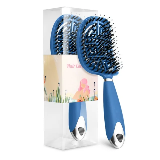 Profesionálna kefa na vlasy Pop Brush Brosse Detangling Hair Brush