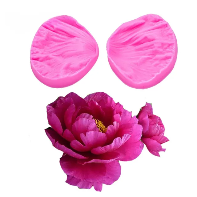 Silicone peony petals