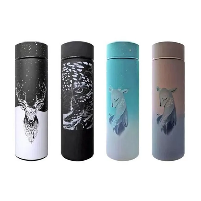 Traveling stainless steel thermos
