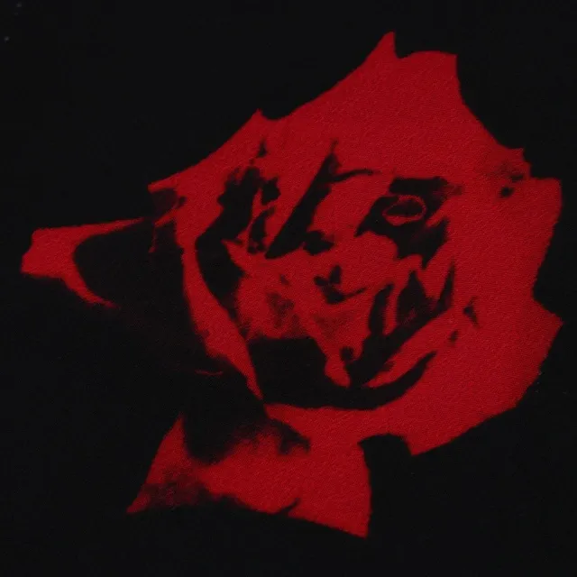 Rochie de damă de mărime mare cu flori roșii Clorinda