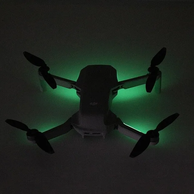 Luminiscenční nálepky na dron 10 ks