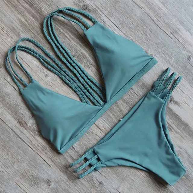 Maillot de bain deux pièces sexy pour femme Meg