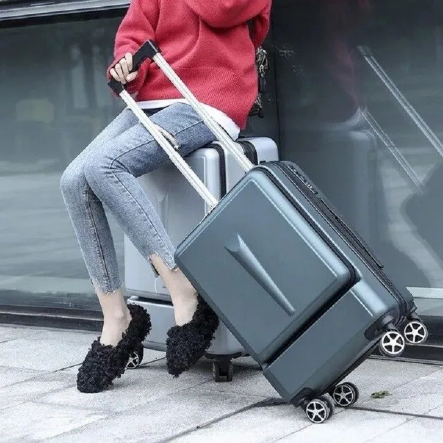 Travel suitcase on Arden wheels zelena s