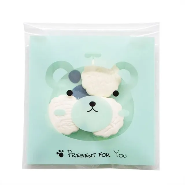 Gift bag for sweets with animal 50 pcs