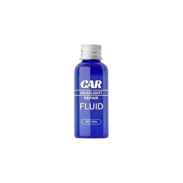 Fluid for repairing car headlights