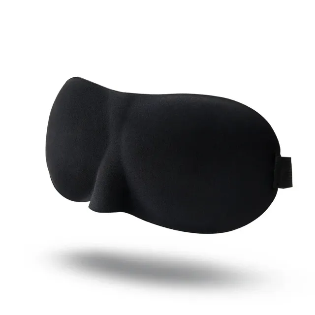 Speciální maska na spaní na oči v 3D provedení proti poničení řas - více barevných variant