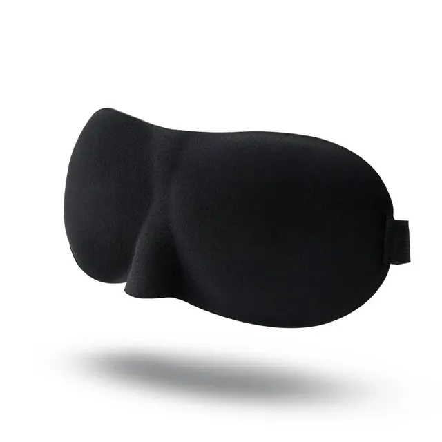 Special eye mask in 3D design against eyelash damage - more color variants