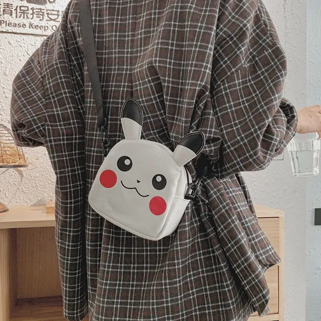 Cute shoulder bag with Pokemon motif
