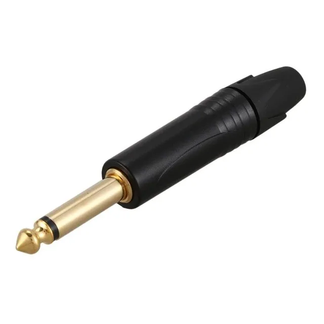 Conector jack 2 poli 6.35mm 10 bucăți