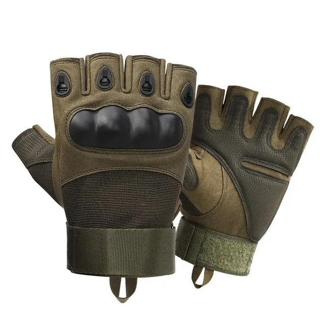 Fingerless Tactical Gloves Military Anthony